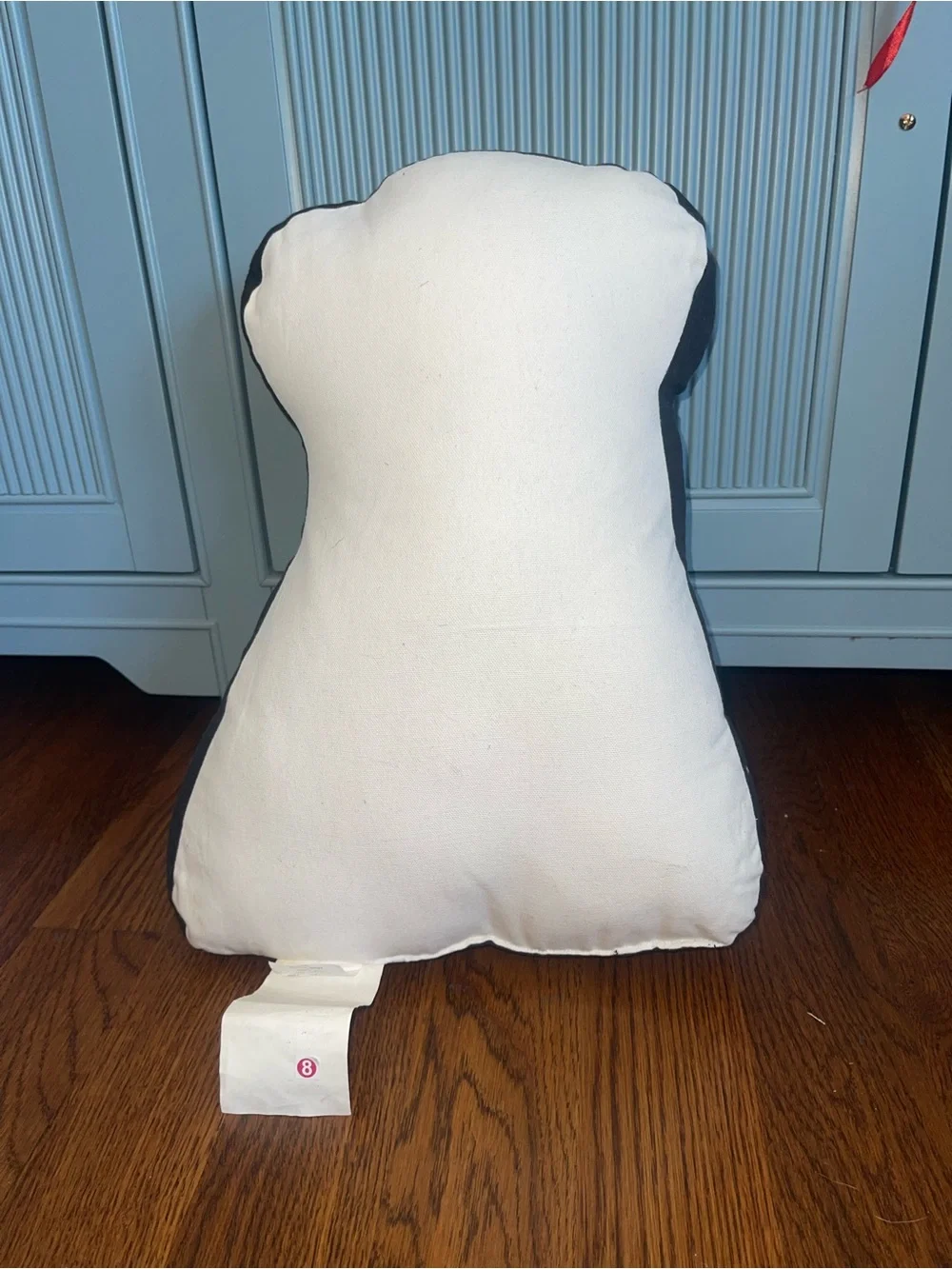 Trick or Treat Halloween Dog Ghost Pillow - White and Black NWOT